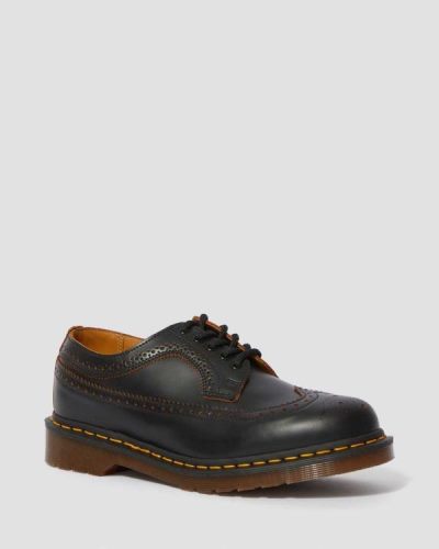 Tenis Brogue Dr Martens 3989 Vintage Made In England Para Mujer DR0314H